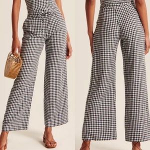 Abercrombie & Fitch Gingham Pants